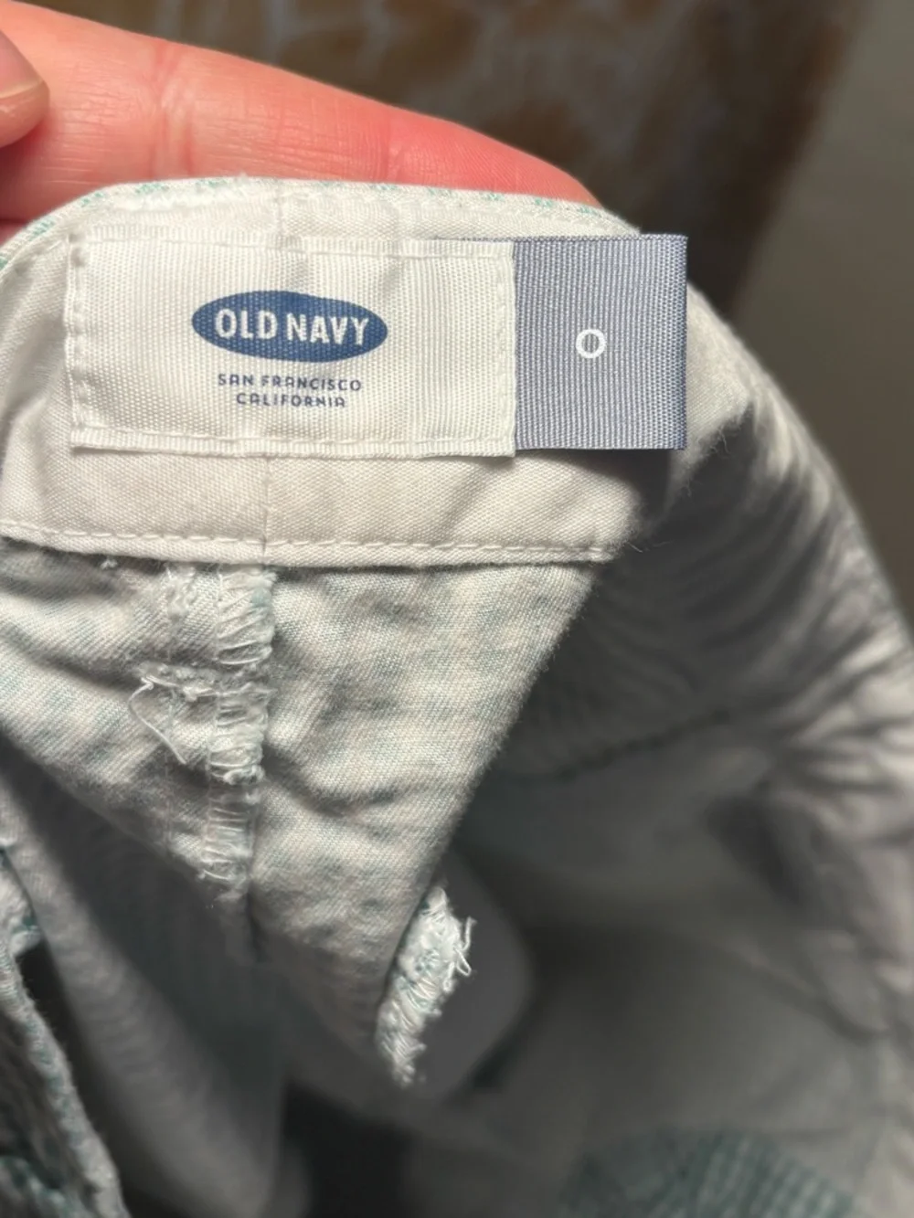 Green Gingham High Waisted Shorts | Preppy Coastal Summer  Size 0 - Picture 3 of 6